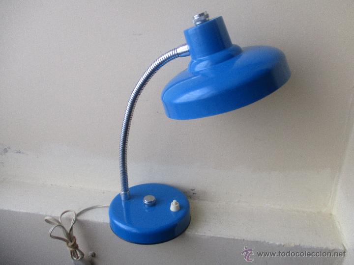 Vintage: FLEXO VINTAGE TURQUESA A&Ntilde;OS 60 - Foto 1