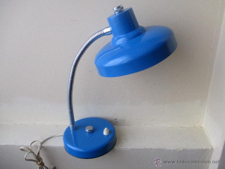 Vintage: FLEXO VINTAGE TURQUESA A&Ntilde;OS 60 - Foto 5