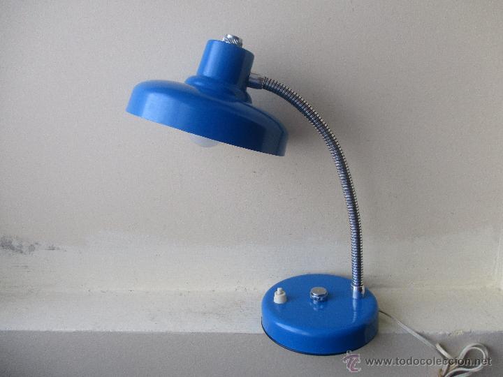 Vintage: FLEXO VINTAGE TURQUESA A&Ntilde;OS 60 - Foto 13