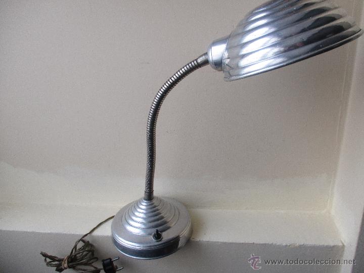 Vintage: FLEXO VINTAGE DE ALUMINIO A&Ntilde;OS 50 - Foto 1