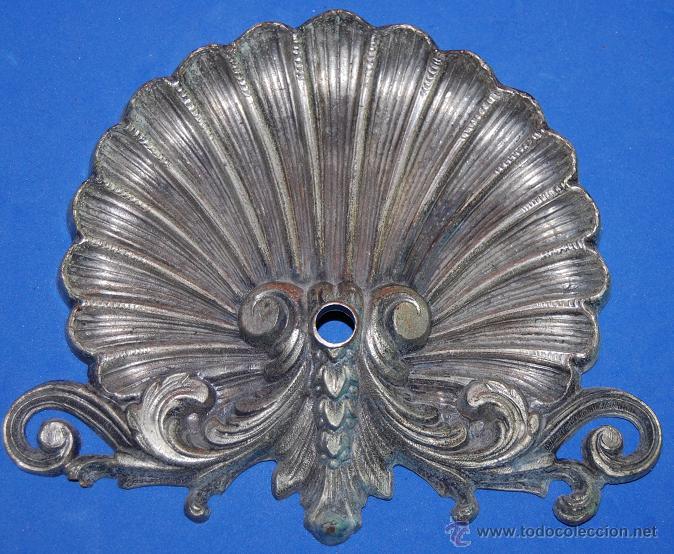 Vintage: APLIQUE EN FORMA DE PALMETA PALMERA - Foto 1