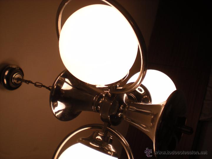 Vintage: LAMPARA CROMADA-VINTAGE - Foto 5