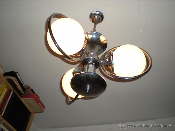 Vintage: LAMPARA CROMADA-VINTAGE - Foto 7