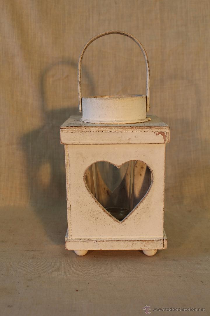 Vintage: FAROL EN MADERA - Foto 4