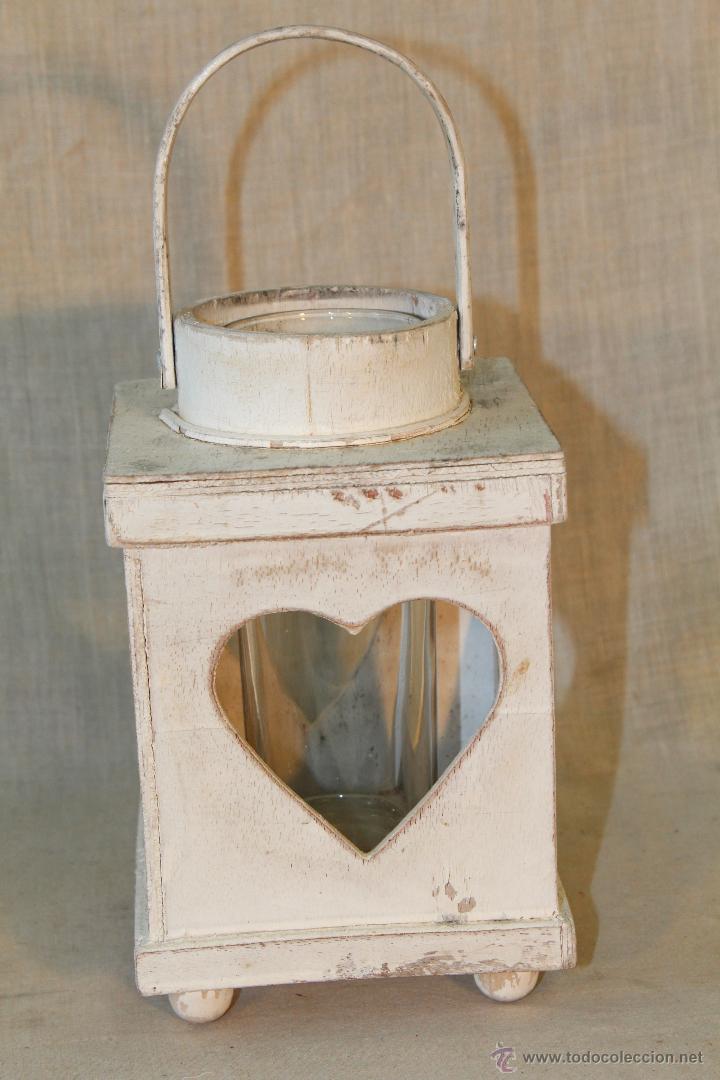 Vintage: FAROL EN MADERA - Foto 5