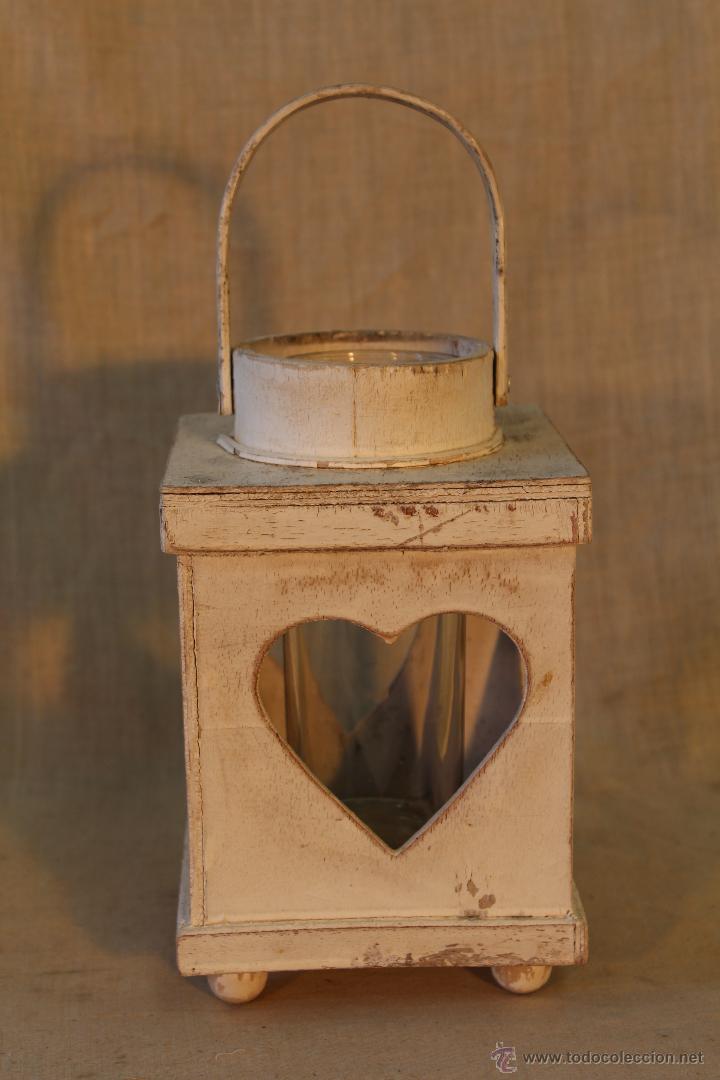 Vintage: FAROL EN MADERA - Foto 6