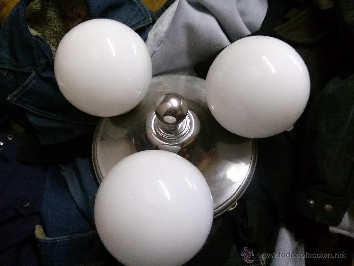 Vintage: lampara de techo tres globos - Foto 1