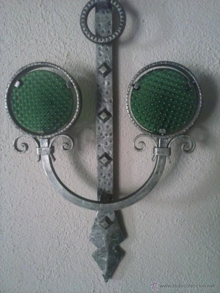 Vintage: L&aacute;mpara / aplique FERRC. ART . - Foto 1