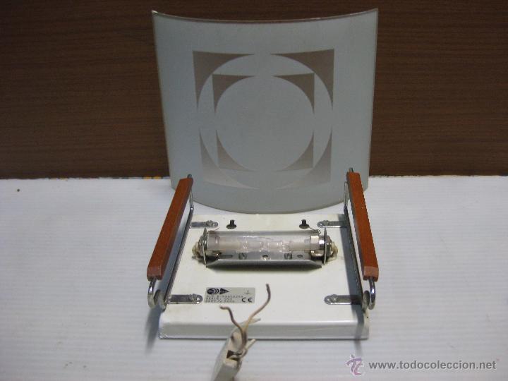 Vintage: HALOGENA ALBA, MADERA INOX - Foto 1
