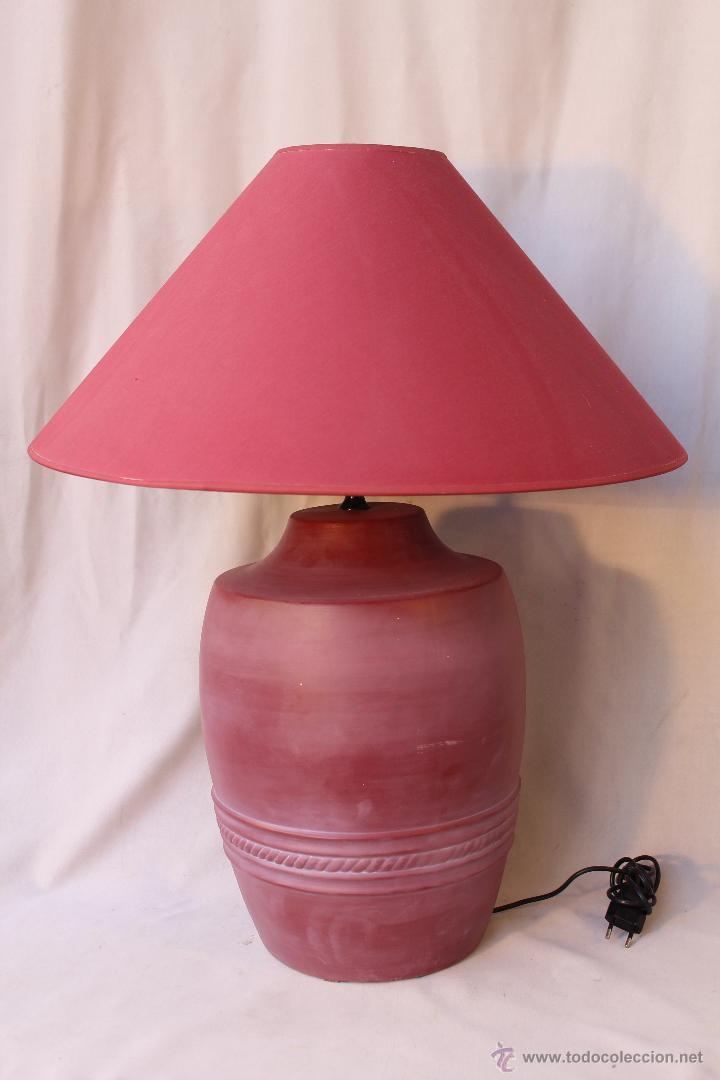 Vintage: lampara de sobremesa en ceramica - Foto 1