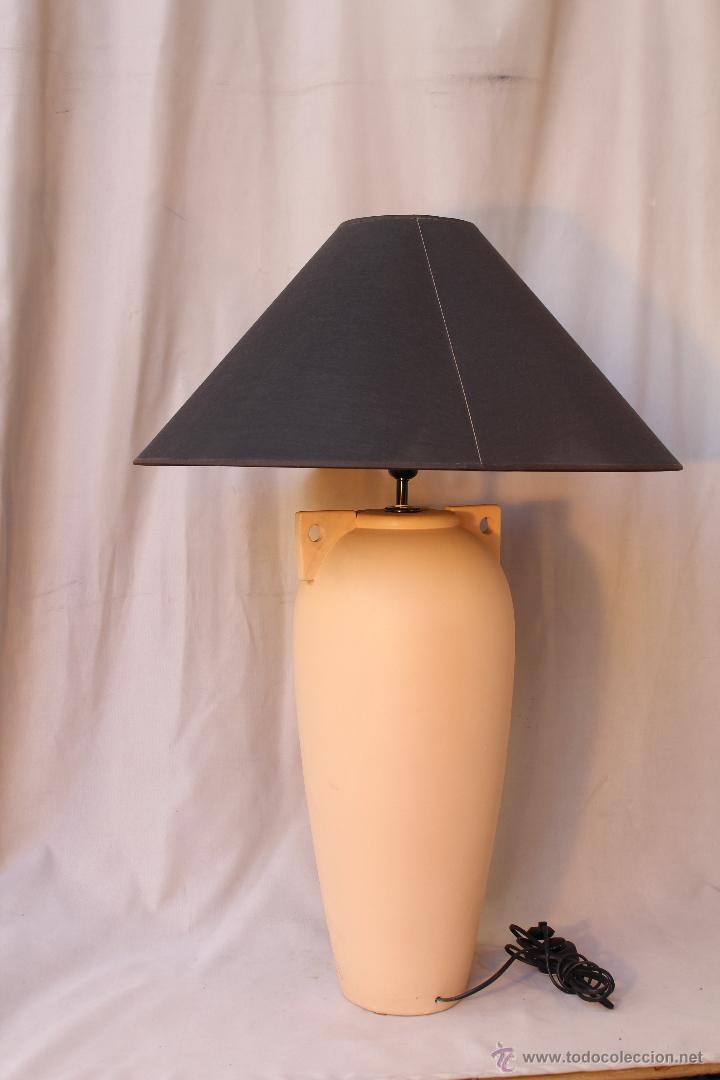 Vintage: lampara de sobremesa en ceramica - Foto 3