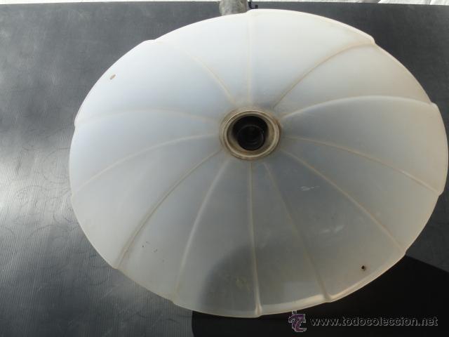 Vintage: L&Aacute;MPARA FLEXO DE TECHO CON PANTALLA DE PL&Aacute;STICO. - Foto 4