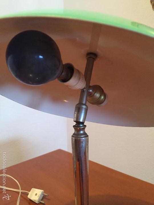 Vintage: Lampara Peque&ntilde;a a&ntilde;os 50 Orientable - Foto 5