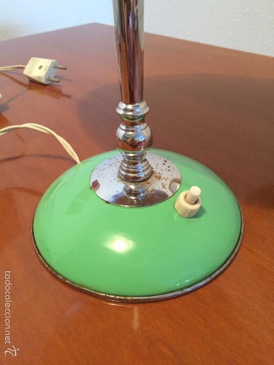 Vintage: Lampara Peque&ntilde;a a&ntilde;os 50 Orientable - Foto 9
