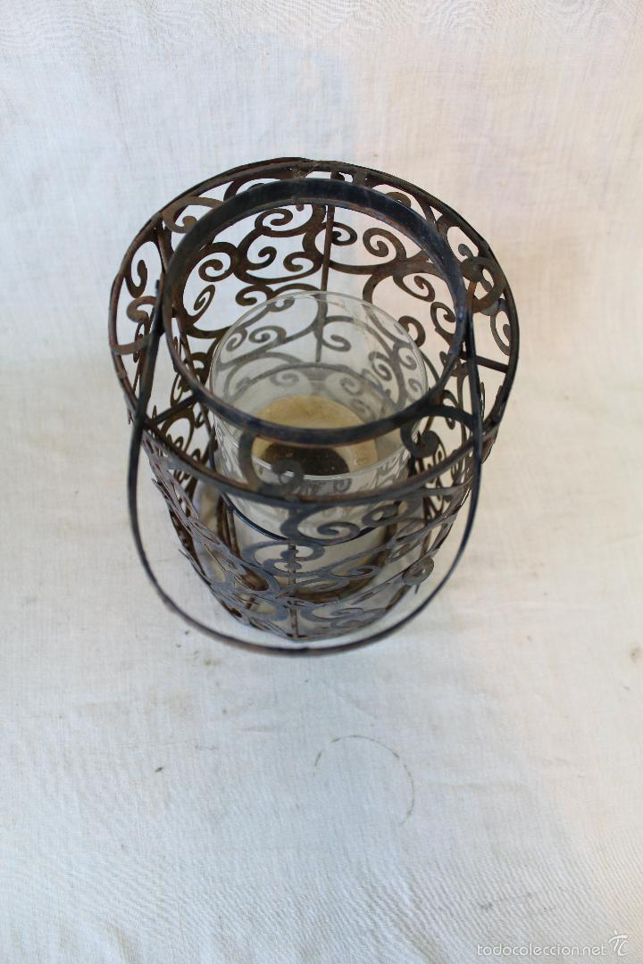 Vintage: farol en metal - Foto 3