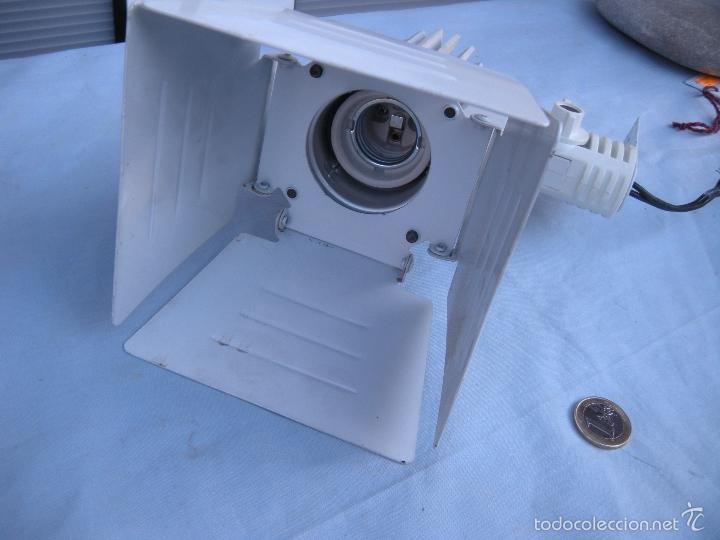 Vintage: L&Aacute;MPARA APLIQUE ABATIBLE. - Foto 3