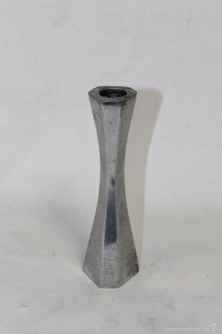Vintage: candelabro en metal (aluminio) - Foto 1