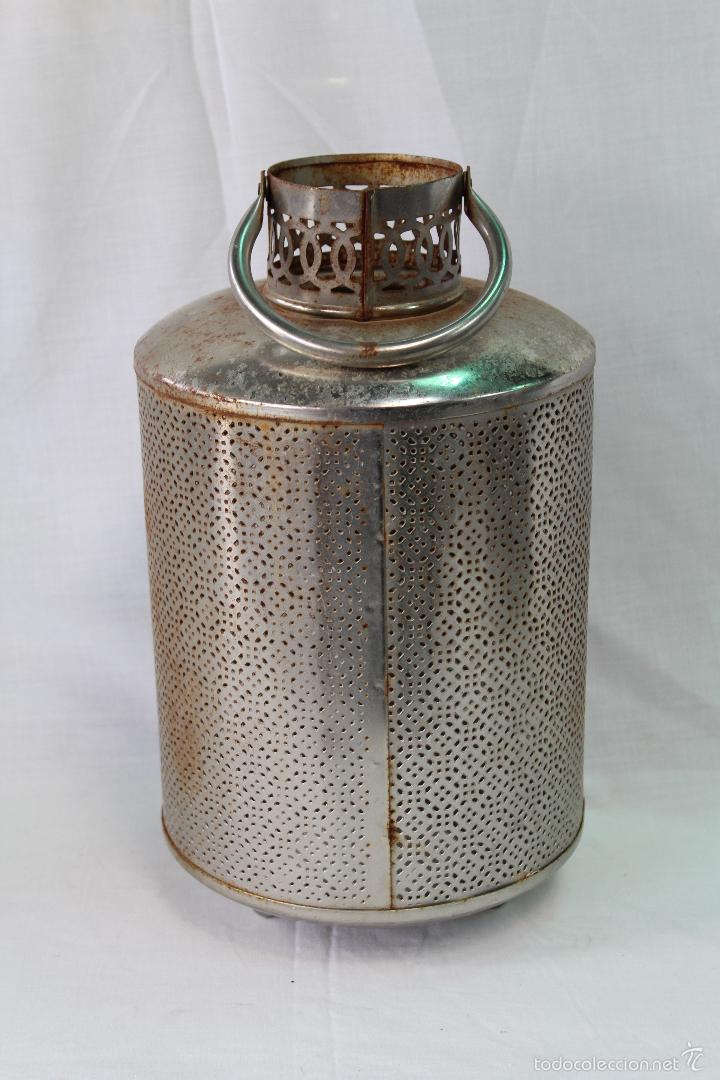 Vintage: farol en metal - Foto 3