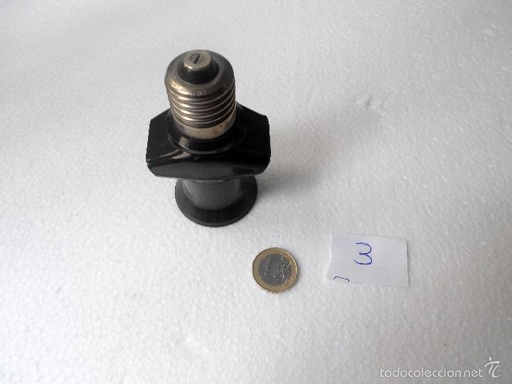 Vintage: Portalamparas con enchufe ladron - Foto 1
