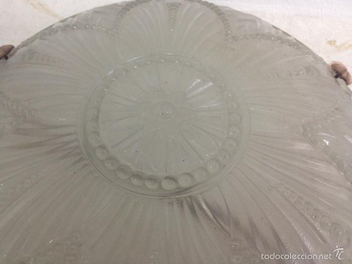 Vintage: PLAF&Oacute;N CRISTAL L&Aacute;MPARA - Foto 5