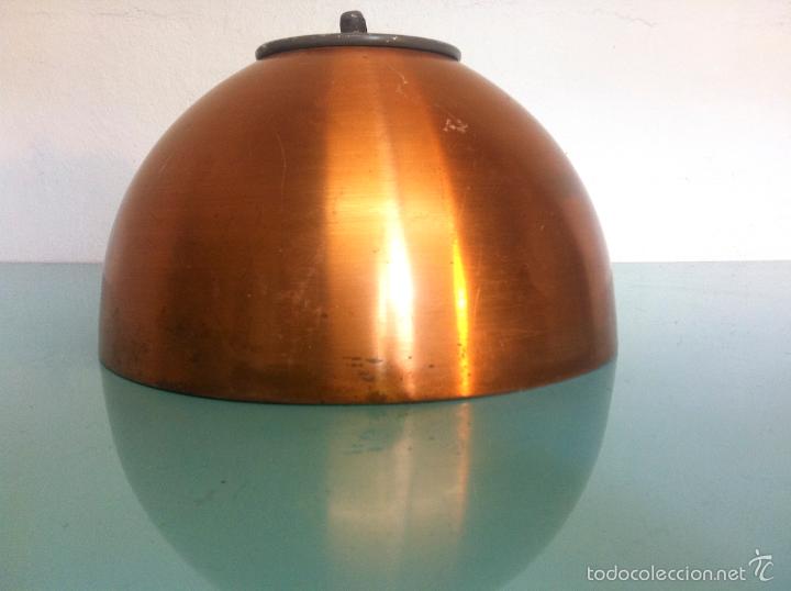 Vintage: Antigua L&aacute;mpara de Cobre o Lat&oacute;n - Foto 3