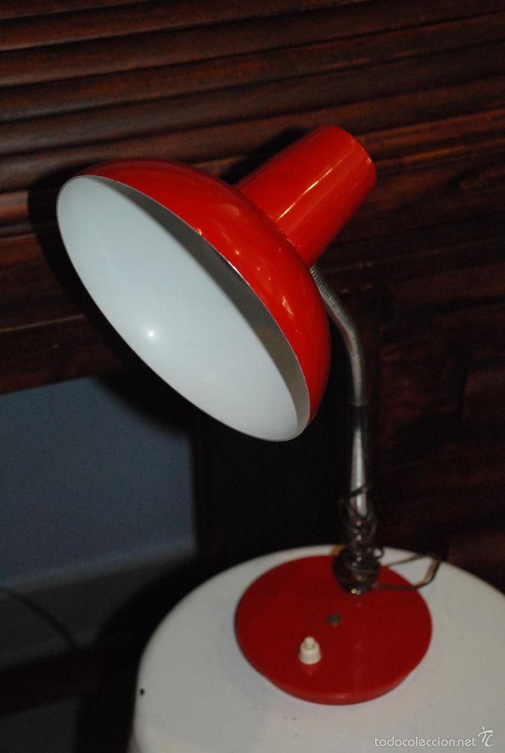 Vintage: FLEXO ROJO VINTAGE - Foto 4