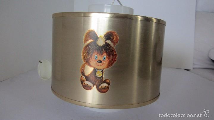 Vintage: LAMPARA DE TECHO INFALTIL - RETRO , VINTAGE . . . - Foto 3