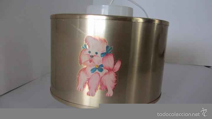 Vintage: LAMPARA DE TECHO INFALTIL - RETRO , VINTAGE . . . - Foto 4