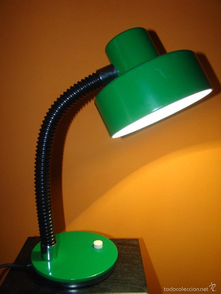 Vintage: Antigua lampara flexo de escritorio - Foto 1