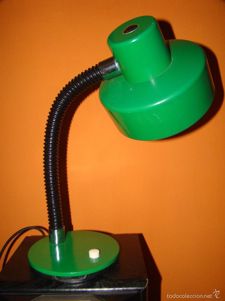 Vintage: Antigua lampara flexo de escritorio - Foto 4