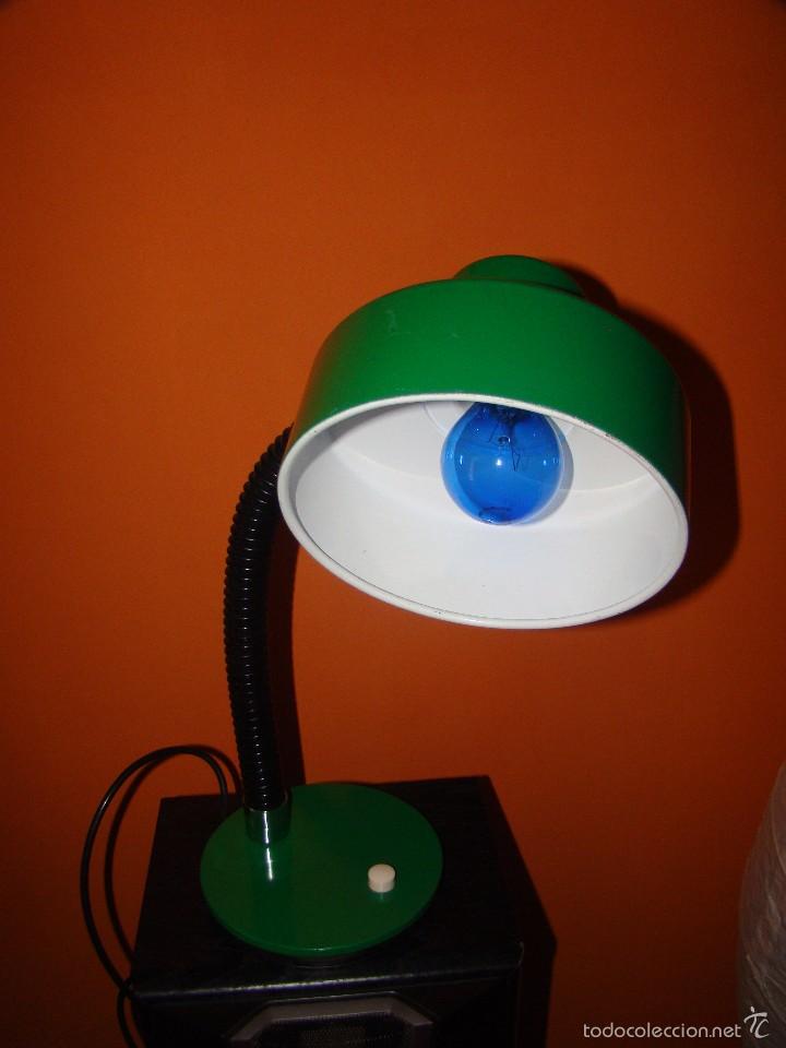 Vintage: Antigua lampara flexo de escritorio - Foto 5