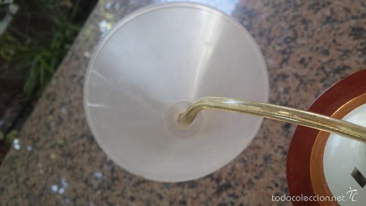 Vintage: preciosa lampara en cristal - Foto 2