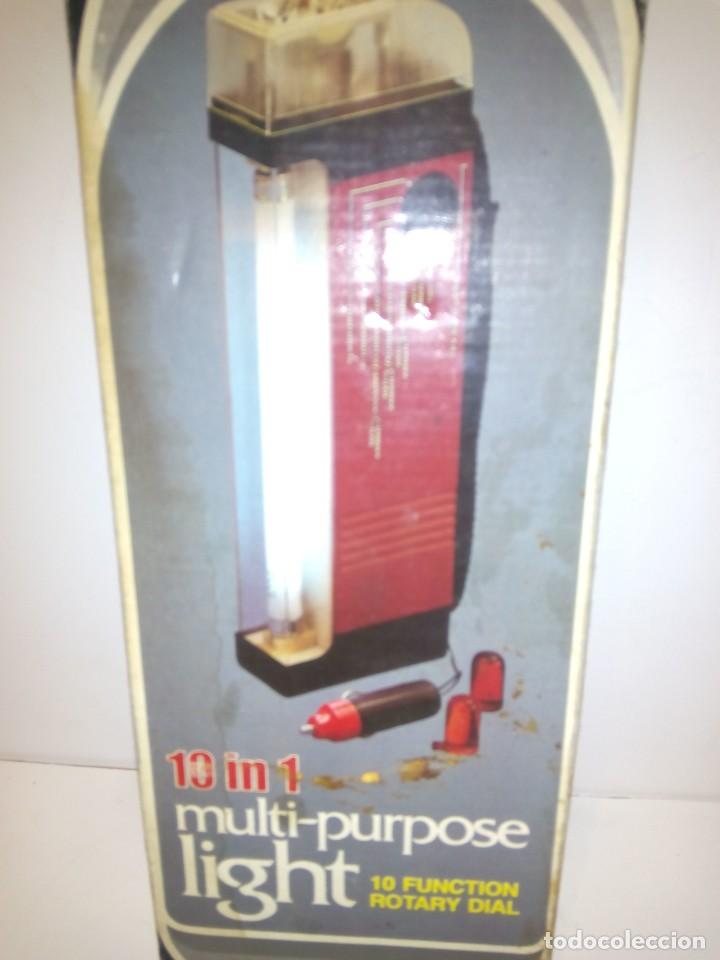 Vintage: Linterna de 10 funciones a&ntilde;os 80, sin estrenar. - Foto 3
