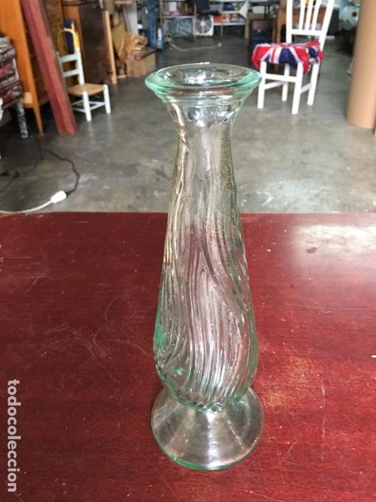 Vintage: CANDELABRO DE VIDRIO 26 CMS. - Foto 1