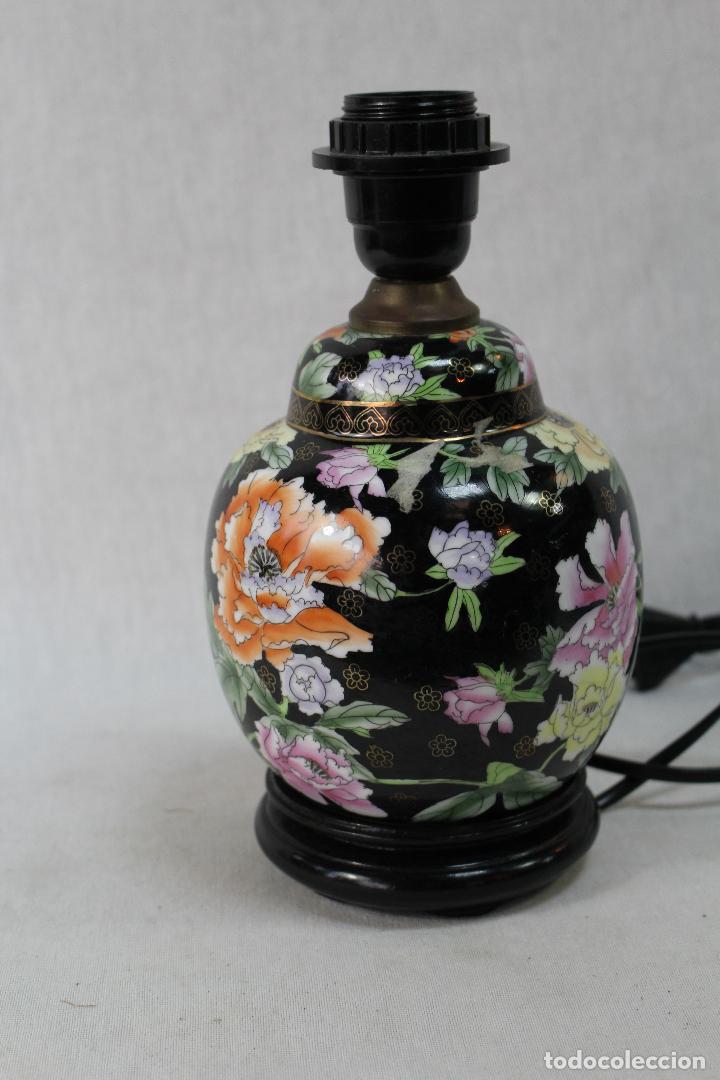 Vintage: lampara de sobremesa en porcelana - Foto 2
