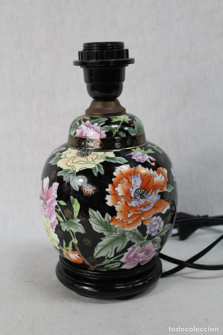 Vintage: lampara de sobremesa en porcelana - Foto 3