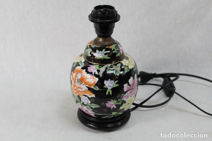 Vintage: lampara de sobremesa en porcelana - Foto 5