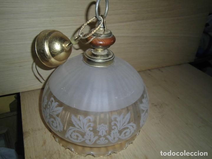 Vintage: lampara de pasillo a&ntilde;os 80 - Foto 1