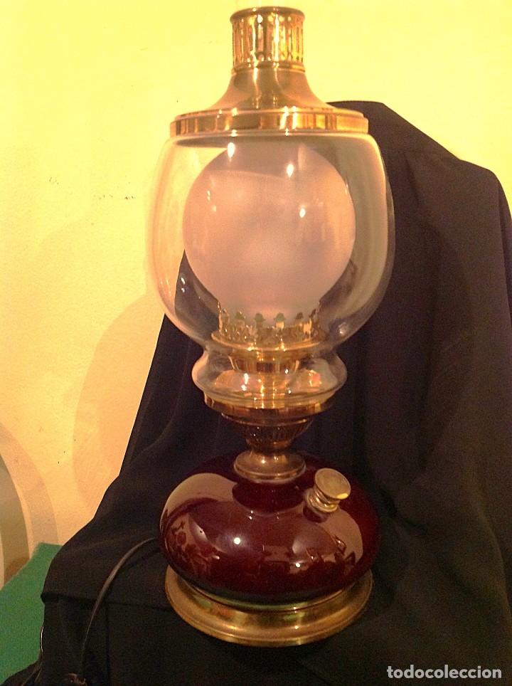 ir al trabajo Indiferencia reparar lámpara quinqué firmada agustí-lamps barcelona - Buy Vintage lamps and  lighting on todocoleccion