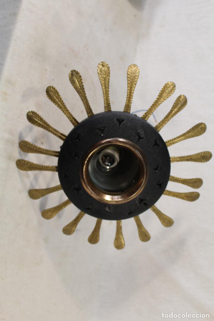 Vintage: lampara de techo en metal - Foto 2