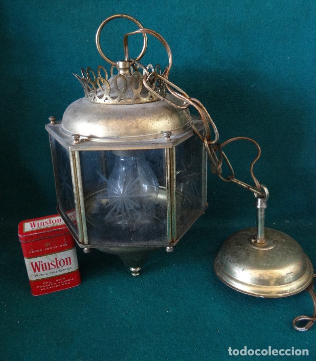 Vintage: LAMPARA FAROL VINTAGE - Foto 4