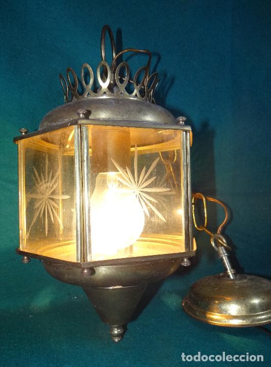 Vintage: LAMPARA FAROL VINTAGE - Foto 5