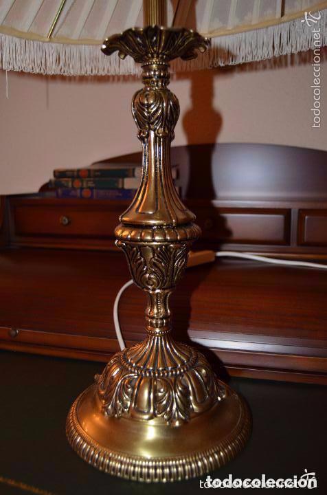Vintage: Lampara de Bronce - Foto 2