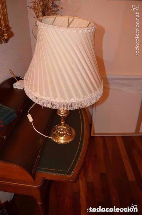 Vintage: Lampara de Bronce - Foto 4