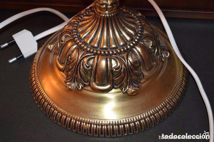 Vintage: Lampara de Bronce - Foto 5
