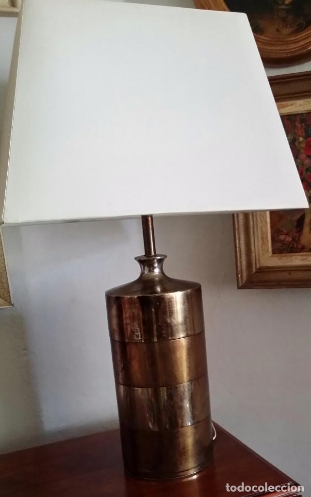 Vintage: LAMPARA DE SOBREMESA METAL - Foto 1