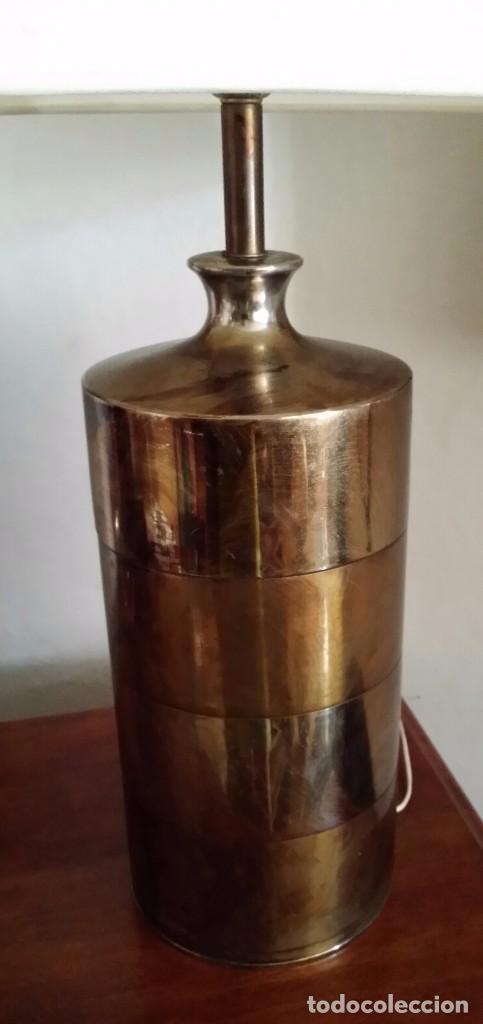 Vintage: LAMPARA DE SOBREMESA METAL - Foto 2