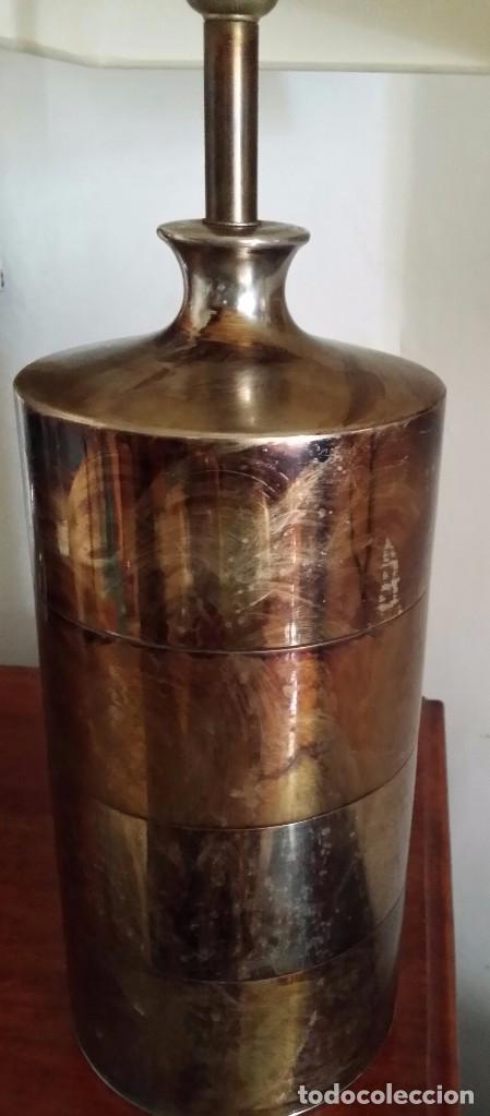 Vintage: LAMPARA DE SOBREMESA METAL - Foto 4