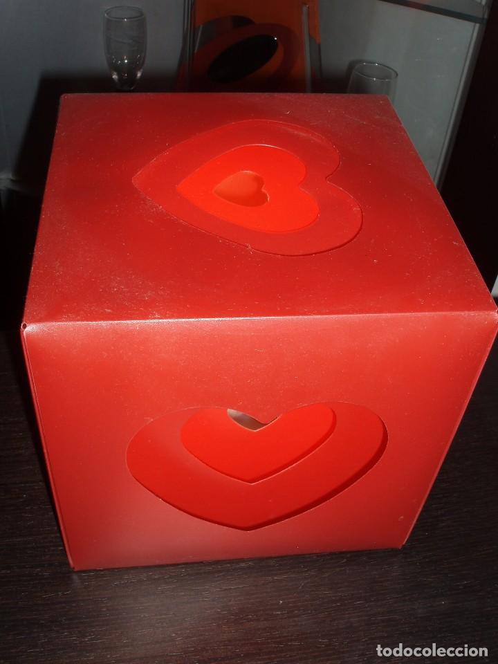 Vintage: LAMPARA DE MESA,CORAZ&Oacute;N,VINTAGE - Foto 2