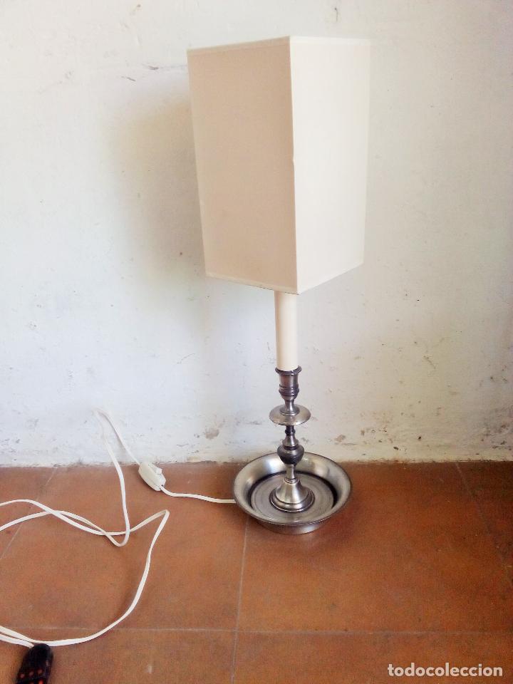 Vintage: Lampara de sobremesa tipo candelabro. - Foto 1
